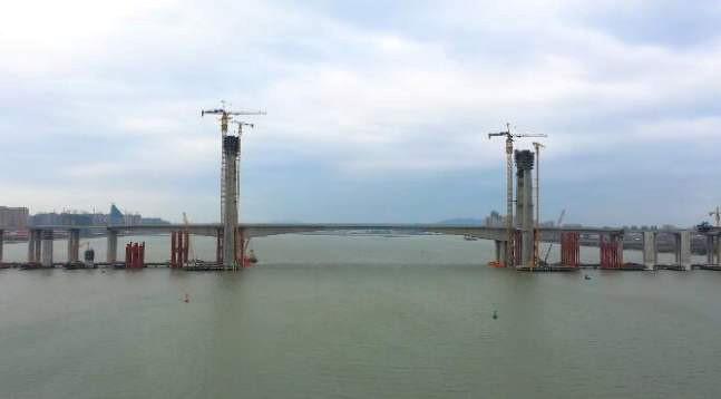 泉州安海湾大桥防船撞智能预警系统项目通过竣工验收